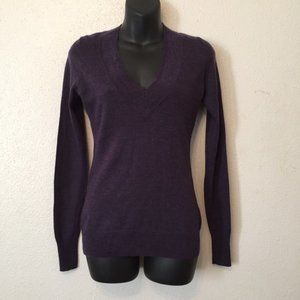 The Limited V Neck Sweater Wool Blend